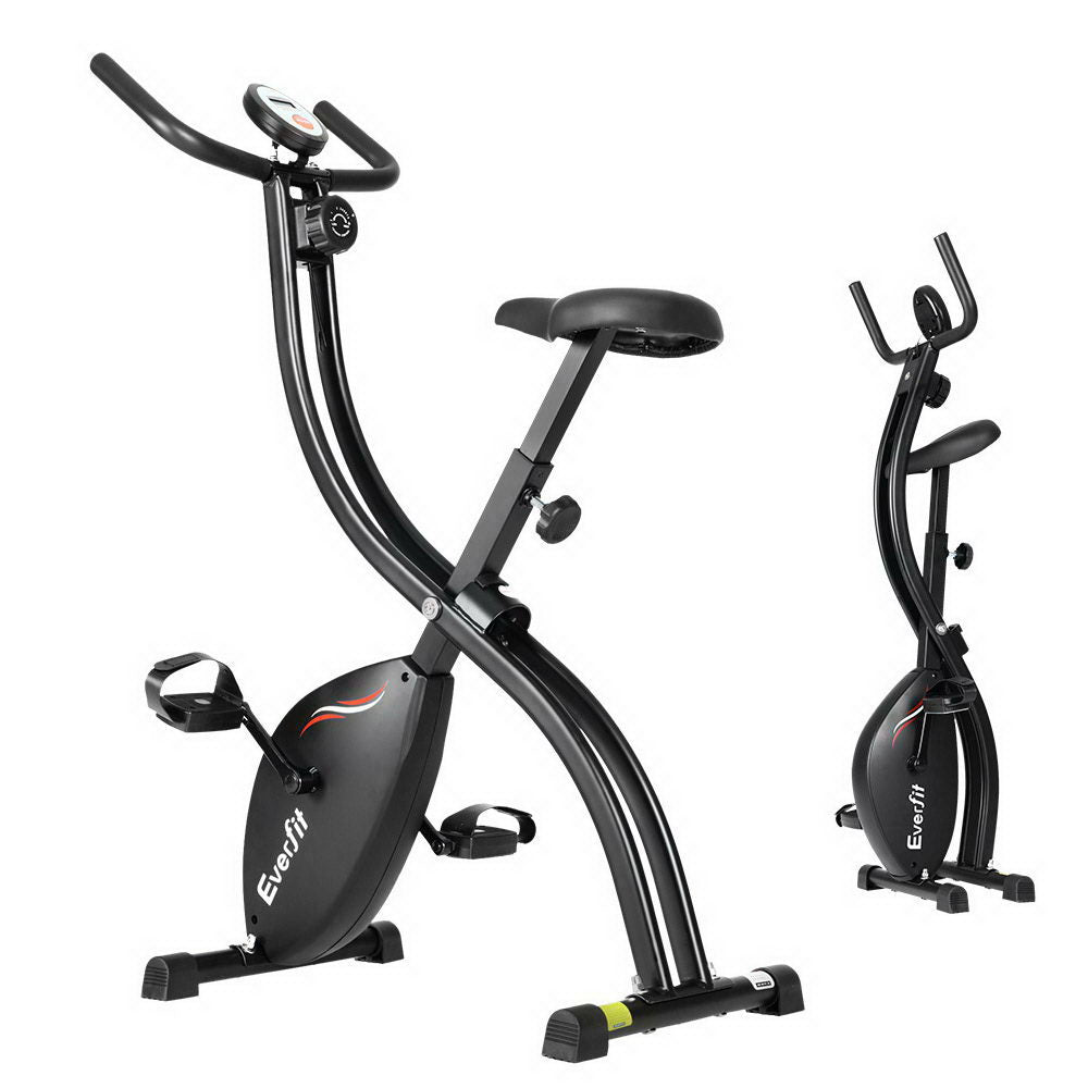 Everfit Folding Exercise Bike Magnetic X-Bike Bicycle Indoor Cycling Cardio