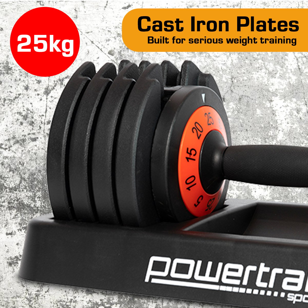 Powertrain GEN2 Pro Adjustable Dumbbell Set - 50kg