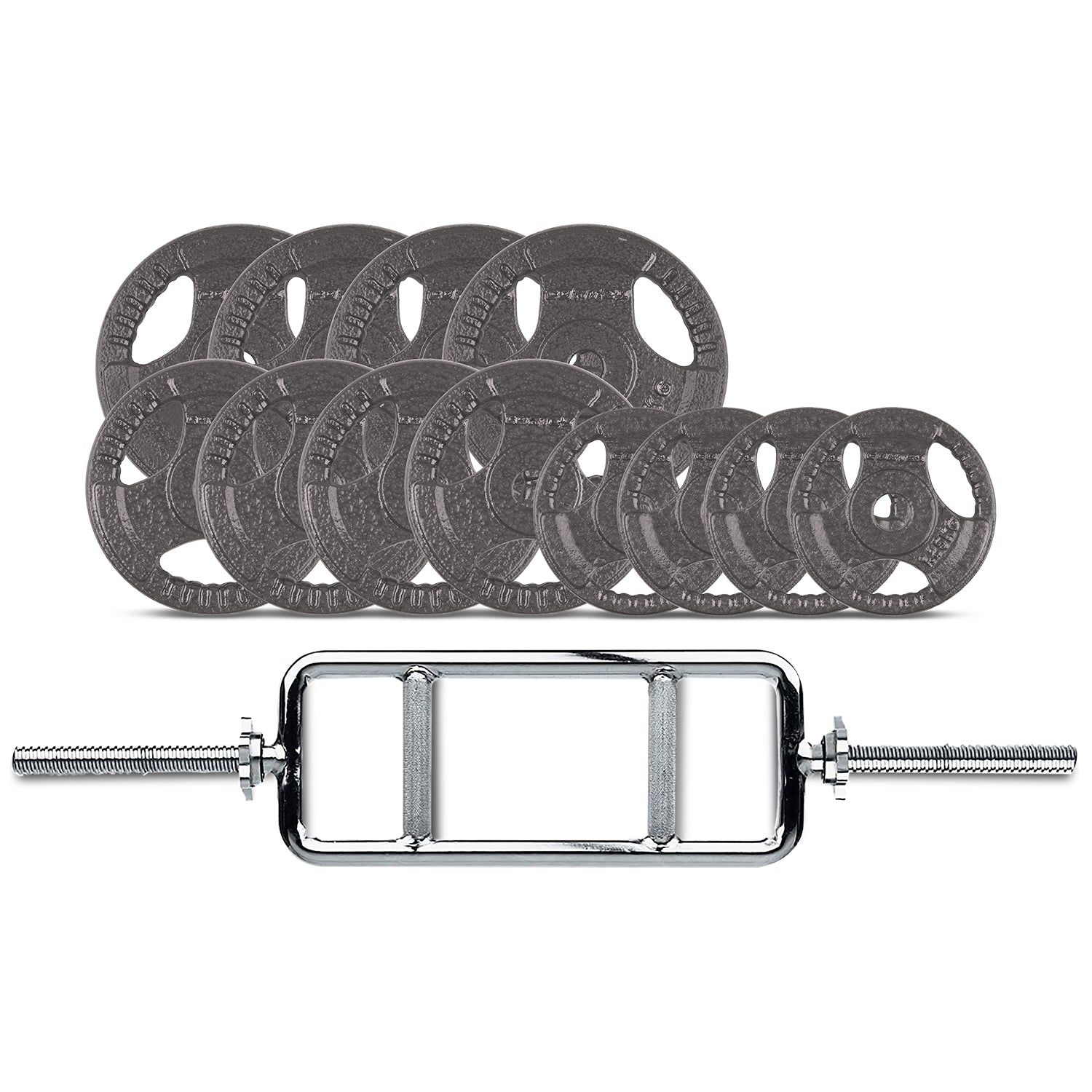 CORTEX 40kg Tri Bar Standard Weight Set 25mm