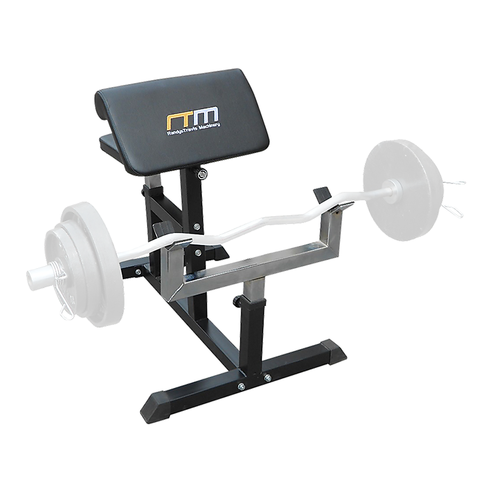 Preacher Curl Bench Weights Commercial Bicep Arms